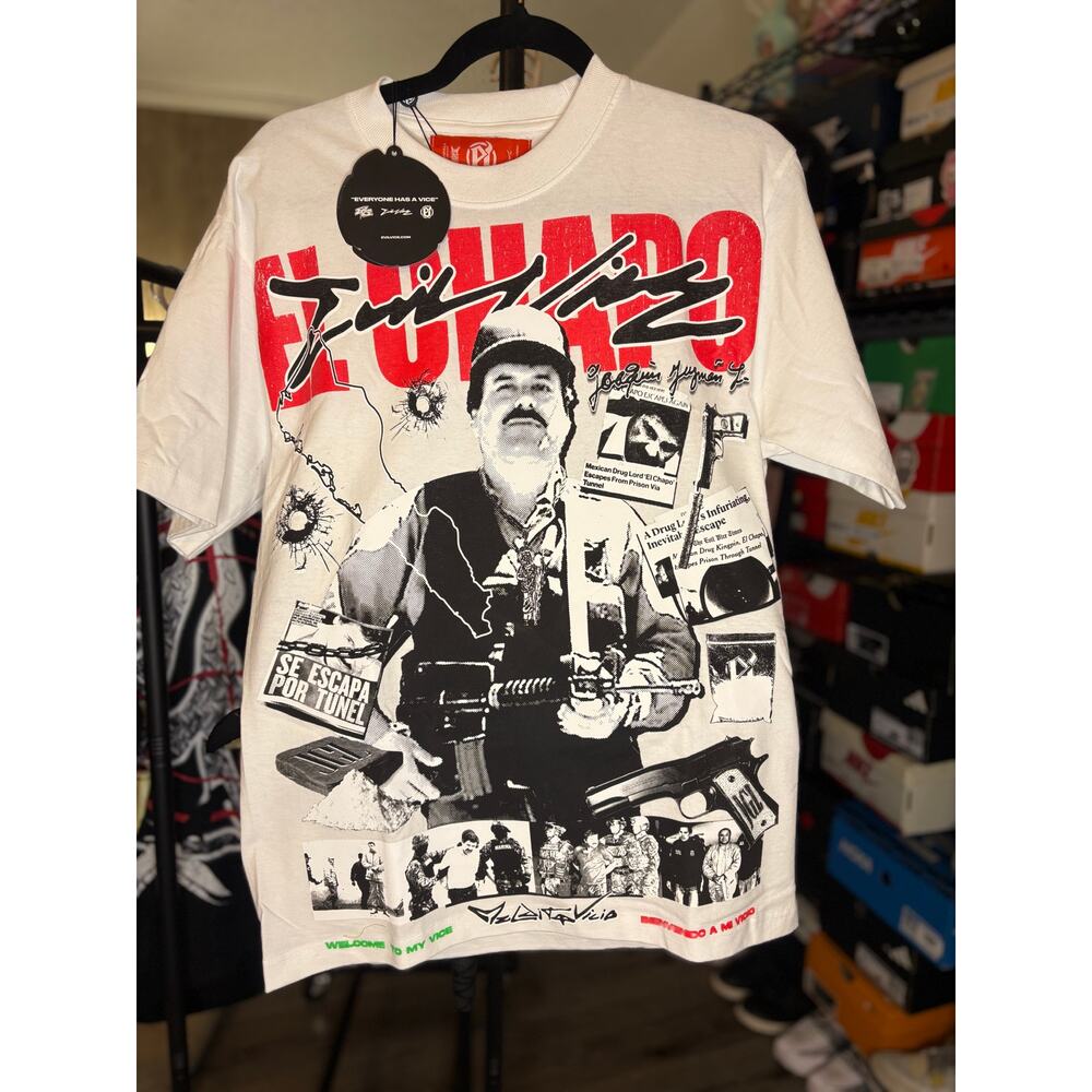NEW w/ Tag - Evil Vice - El Chapo Tshirt - Sz S